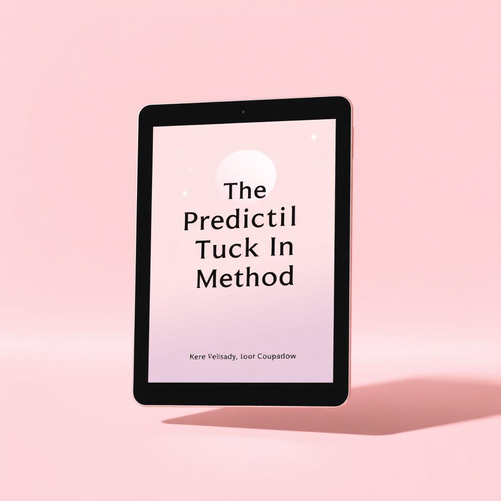 The Predictable Tuck In Method ebook on a tablet
